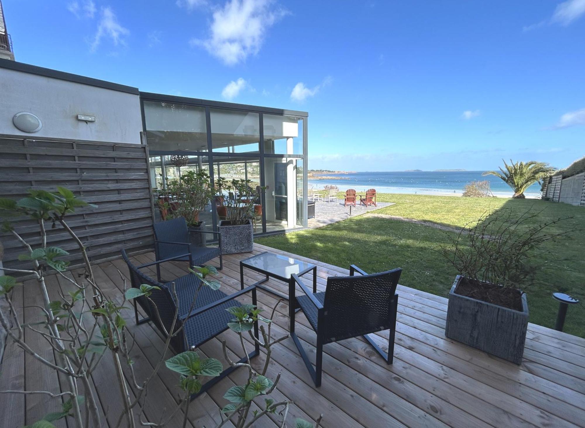 Logis Hotel Ker Mor Perros-Guirec Eksteriør bilde